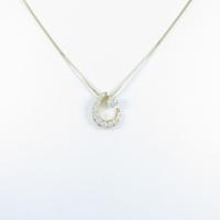 K18YG ダイヤモンドネックレス