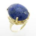 K18YG ラピスラズリリング