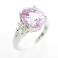 18KWG クンツァイトリング