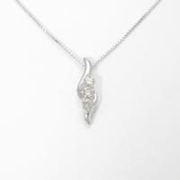 K14WG ダイヤモンドネックレス30％引き