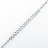 K18WG ダイヤモンドブレスレット