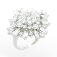 K18WG ダイヤモンドリング