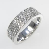 K18WG フルエタニティ ダイヤモンドリング20％引き