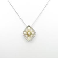 K18WG／K18YG 2WAY ダイヤモンドネックレス30％引き