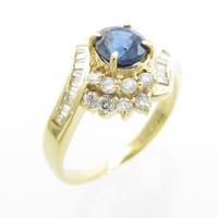 K18YG サファイヤリング