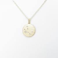 K18YG ダイヤモンドネックレス