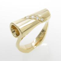 K18YG ダイヤモンドリング10％引き