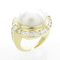 K18YG マベパールリング