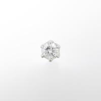 PT ソリティア ダイヤモンドピアス 片耳