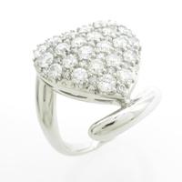 PT ハート パヴェ ダイヤモンドリング20％引き