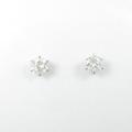 【リメイク】ST／プラチナダイヤモンドピアス 1．021ct・1．026ct・D・VVS2・VG20％引き