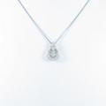 【新品】プラチナダイヤモンドネックレス 0．223ct・E・SI2・GOOD