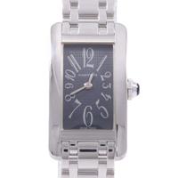 カルティエ W26051L1 タンクアメリカン WG クォーツ