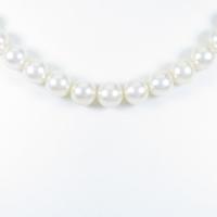 シルバークラスプ アコヤパールネックレス