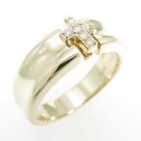 ポンテヴェキオ クロス ダイヤモンドリング