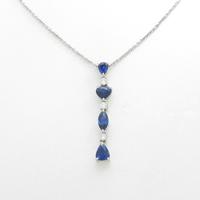 PT／K18WG サファイヤネックレス