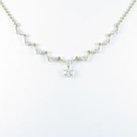 K18YG ダイヤモンドネックレス