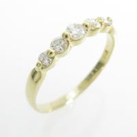 K18YG ダイヤモンドリング