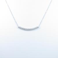 【リメイク】K18WG ダイヤモンドネックレス