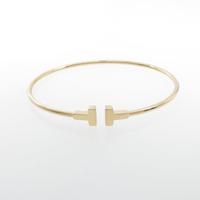 ティファニー Tナローワイヤー バングル