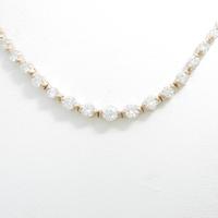 K18PG ダイヤモンドネックレス