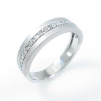 K18WG ダイヤモンドリング