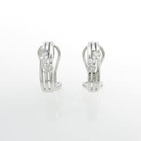 750WG ダイヤモンドピアス・イヤリング