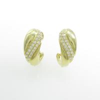 K18YG ダイヤモンドピアス・イヤリング