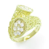 K18YG ダイヤモンドリング