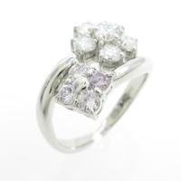 PT フラワー ダイヤモンドリング