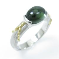 PT／K18YG トルマリンリング