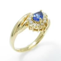 K18YG サファイヤリング