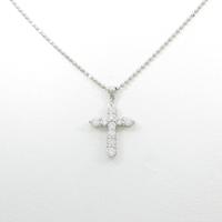 PT クロス ダイヤモンドネックレス