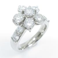 PT フラワー ダイヤモンドリング20％引き