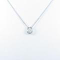 【新品】プラチナダイヤモンドネックレス 0．267ct・F・SI2・GOOD