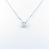 【新品】プラチナダイヤモンドネックレス 0．267ct・F・SI2・GOOD