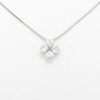 【新品】プラチナダイヤモンドネックレス 0．522ct・D・VS2?SI1・ハートシェイプ