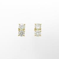 【リメイク】K18YG ダイヤモンドピアス