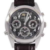 シチズン 6770?T001424／CTU57?0811 カンパノラ黒橡 クォーツ