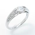 【リメイク】プラチナダイヤモンドリング 0．331ct・D・VVS2・EXT