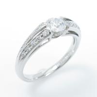 【リメイク】プラチナダイヤモンドリング 0．331ct・D・VVS2・EXT