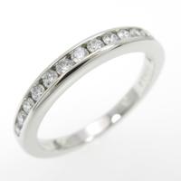 ティファニー ハーフサークル チャネルセッティング リング