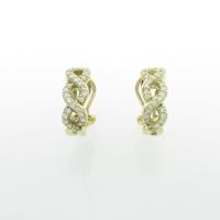 K18YG ダイヤモンドピアス