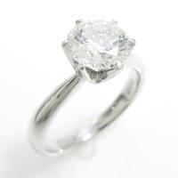 【リメイク】プラチナダイヤモンドリング 1．254ct・H・SI2・3EXT