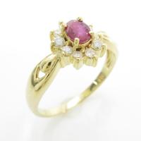 K18YG ルビーリング10％引き