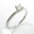 ティファニー プリンセス リング 0．22ct・F・VS1・プリンセスカット10％引き