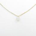 K18YG ダイヤモンドネックレス 0．394ct・I・SI1・G10％引き