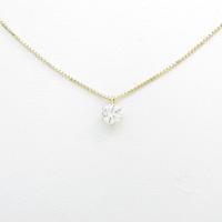 K18YG ダイヤモンドネックレス 0．394ct・I・SI1・G10％引き