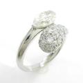 プラチナダイヤモンドリング 1．135ct・L・SI1・ペアシェイプ