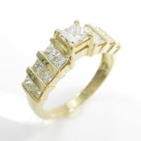 18KYG ダイヤモンドリング